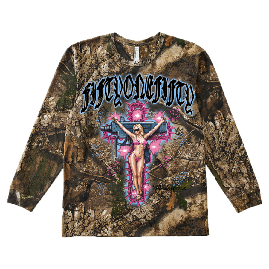 3981 Code Five Men's Realtree Camo Long-Sleeve T-Shirt